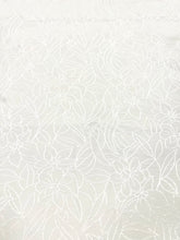 Grab Bag - Brocade 56-inches Wide Soft Warm White 1.5-Yard and 1.75-Yard Pieces Left!